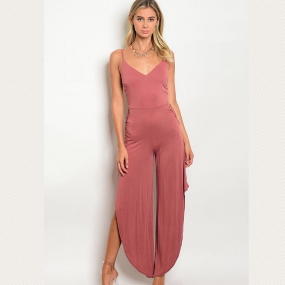 Mauve Jumpsuit - Picture 2 of 3